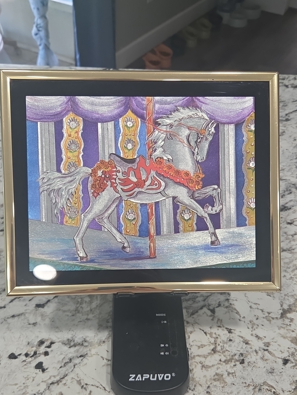 Manifestations 80s Optical Illusions Foil Art